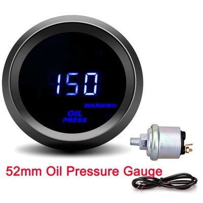 52MM CAR DIGITAL TACHOMETER ТУРБІНИ BOOST GAUGE