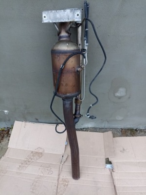 Mercedes w117 cla каталізатор dpf 2.2 cdi kt1276 pf0050 фото №1