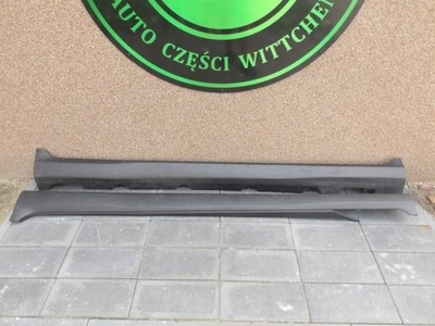 Mercedes glc x253 накладки пороговые комплект левая+ правая фото №1