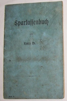 1907 ZAUCHWITZ SUCHA PSINA BANK POW. GŁUBCZYCE