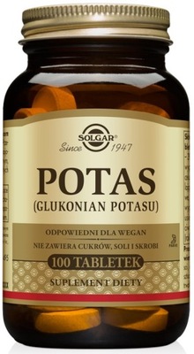 Solgar Potas tabletki 100 szt.