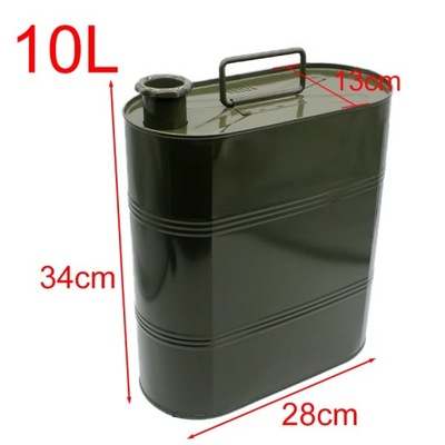 5/10L Fuel Tanks Stainless Steel Jerry Can Stable And Sealed Gasolin~42982 