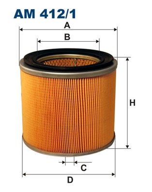 FILTER AIR AM412/1/FIL FILTRON FILTERS  