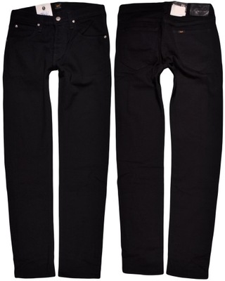 LEE spodnie regular SLIM black DAREN _ W36 L32