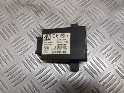 Модуль замка центрального alfa romeo 156 60677249 фото №1