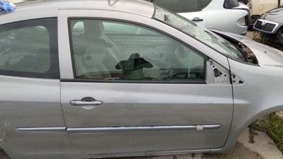 Дверь правое правый перед renault clio iii 3d san913 фото №1