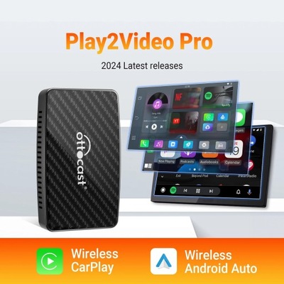 SERVICIO TV VIDEO OTTOCAST PLAY2VIDEOPRO PARA YTB NFX WIRELESS CARPLAY ADAPTE  