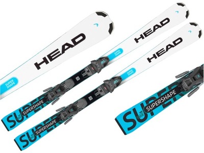 Narty HEAD Supershape JRS+wiąz JRS 7.5 GW CA 130cm