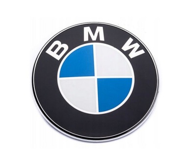 ZNACZEK EMBLEMAT MASKA PRZÓD TYŁ BMW 82mm