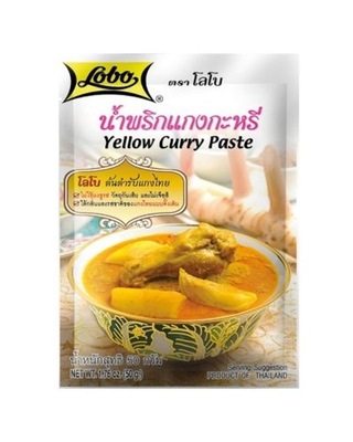LOBO Pasta Curry Żółta 50G