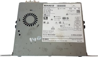 Радіо заводський renault clio v megane iv фото №1