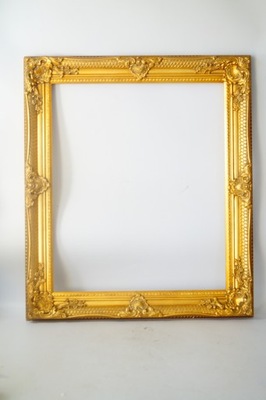 Złota barokowa rama do obrazu lustra piękna