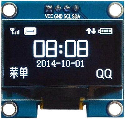 Wyświetlacz OLED 1,3 I2C SH1106 Biały