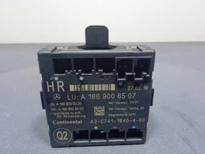 Mercedes gle w292 купе модуль двері правий задній a1669006507 фото №1