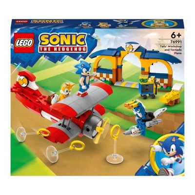 LEGO Sonic Tails i samolot Tornado 76991