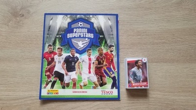 Kompletny album Panini Tesco Superstars 2016