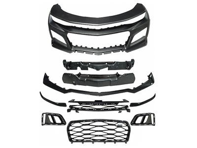 Chevrolet camaro 2019- бампер перед левая zl1 фото №1