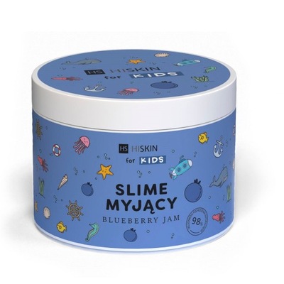 HiSkin Kids slime myjący Blueberry Jam 150ml P1