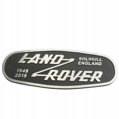 LAND ROVER EMBLEMA INSIGNIA PEGADURA GRILL-CZARNY  