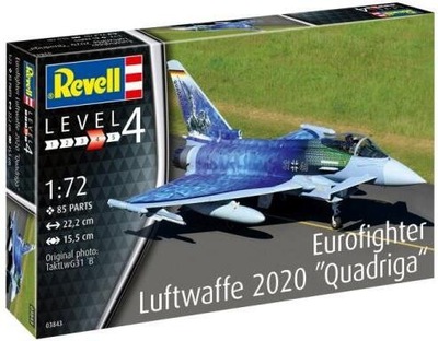 Samolot Eurofighter Luftwaffe 2020 Quadriga