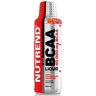 NUTREND BCAA Amino Mega Strong 500ml W PLYNIE REGENERACJA SIŁA MIĘŚNI