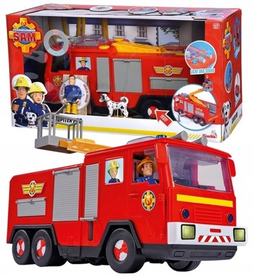 Wóz strażacki z figurką Simba Strażak Sam Jupiter
