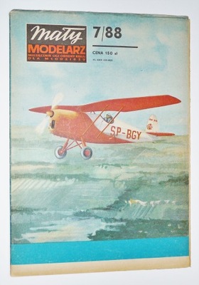 Mały Modelarz nr.7/88 Samolot akrobacyjny RWD-10