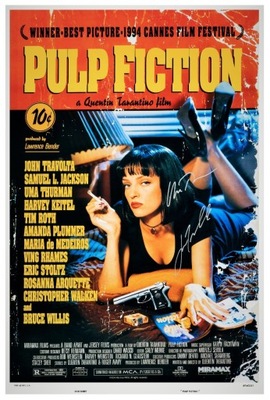 PULP FICTION (1994) Wydanie 1 PREMIUM Autografy !!