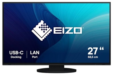 Monitor biznesowy Eizo FlexScan EV2795-BK WQHD 2560x1440 60Hz IPS 27" 5ms