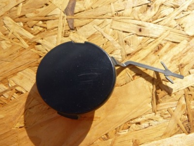 Renault megane iii lift заглушка hak фаркоп бампер перед 511807257r фото №1