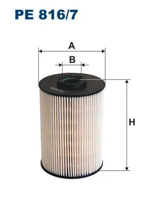 PE816/7 FILTRO COMBUSTIBLES  