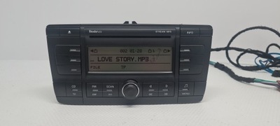 SKODA STREAM OCTAVIA II РАДІО CD MP3 AUX 1Z0035161C