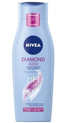 Nivea Diamond Gloss Care Szampon, 400 ml
