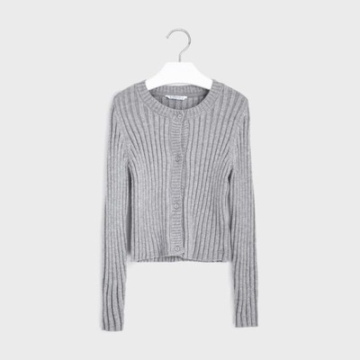 Sweter dziewczęcy MAYORAL 7333 srebrny - 128