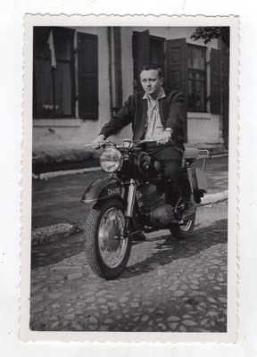 MOTORYZACJA PRL - Motor Motocykl - Kielce - ok1960