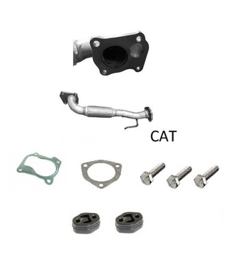 Seat alhambra 1.9 tdi 66kw 2000-2010 труба вихлопна колекторна + ущільнювачі фото №1