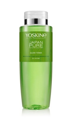 Yoskine Japan Pure Rozświetlający Tonik do twarzy Glow 400ml