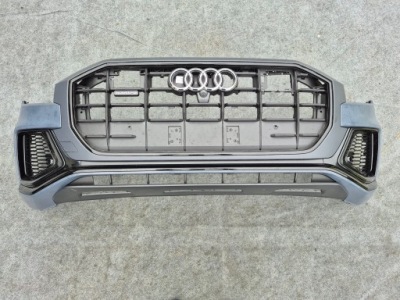 Audi q8 s-line бампер перед 4m8 6x pdc камера фото №1
