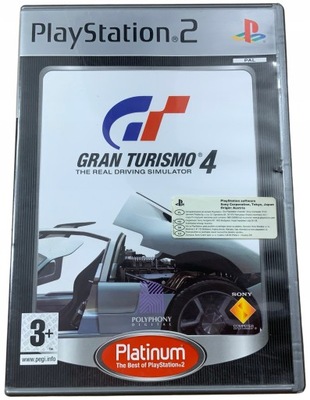 GRAN TURISMO 4 GT4 płyta bdb komplet Z PL PS2
