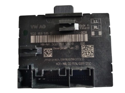 5q0959595d блок управления комфорта дверь vw passat b8 фото №1