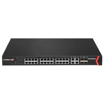 EDIMAX GS-5424PLC V2 Switch 24-PoE+ Smart Gigabit