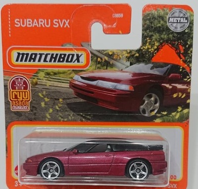 SUBARU SVX GXN06 MATCHBOX MATTEL