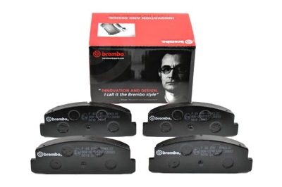 Brembo гальмівні колодки гальмівні задня mazda 6 gg gh gy фото №1