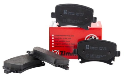 Тормозные колодки zimmermann задний alfa romeo mito 2009- фото №1