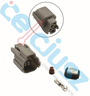 Штекер котушка кондиціонера honda jednopinowa фото №1