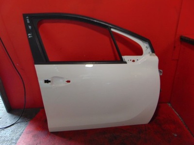 Peugeot 208 i дверь перед правое белый ewp 5d фото №1