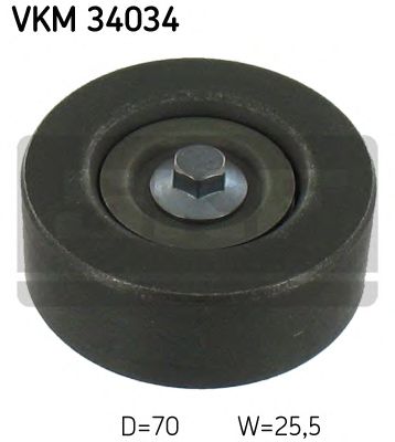 RITINĖLIS KREIPIAMA DIRŽELIO PLEIŠTINIO SKF VKM 34034 