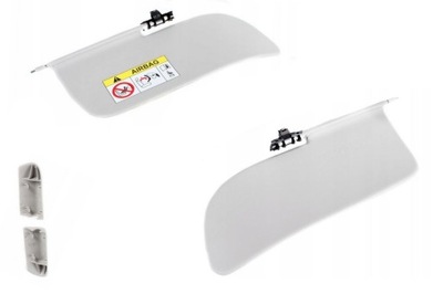 Защита солнцезащитная citroen c3 ii оригинал kpl фото №1