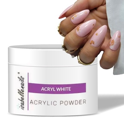 Isabellenails Akryl Extreme White 15ml Proszek akrylowy do paznokci ACRYLIC
