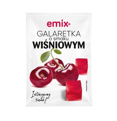 Galaretka wiśniowa Emix (20 szt.)